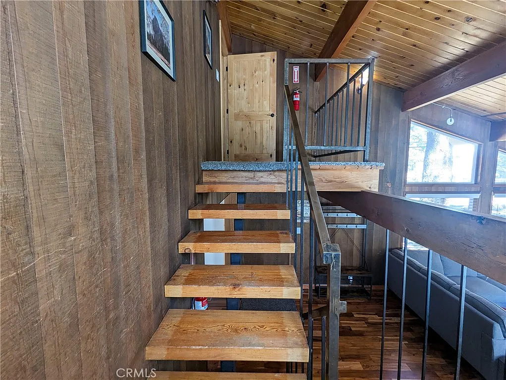 Open staircase