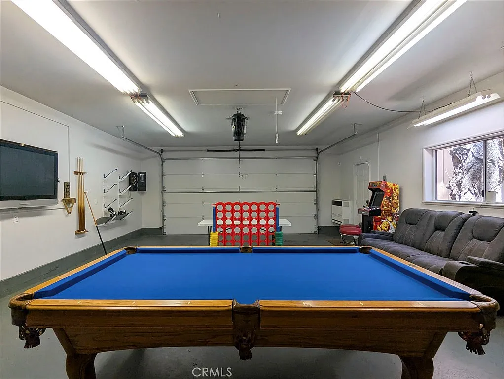 Garage game room